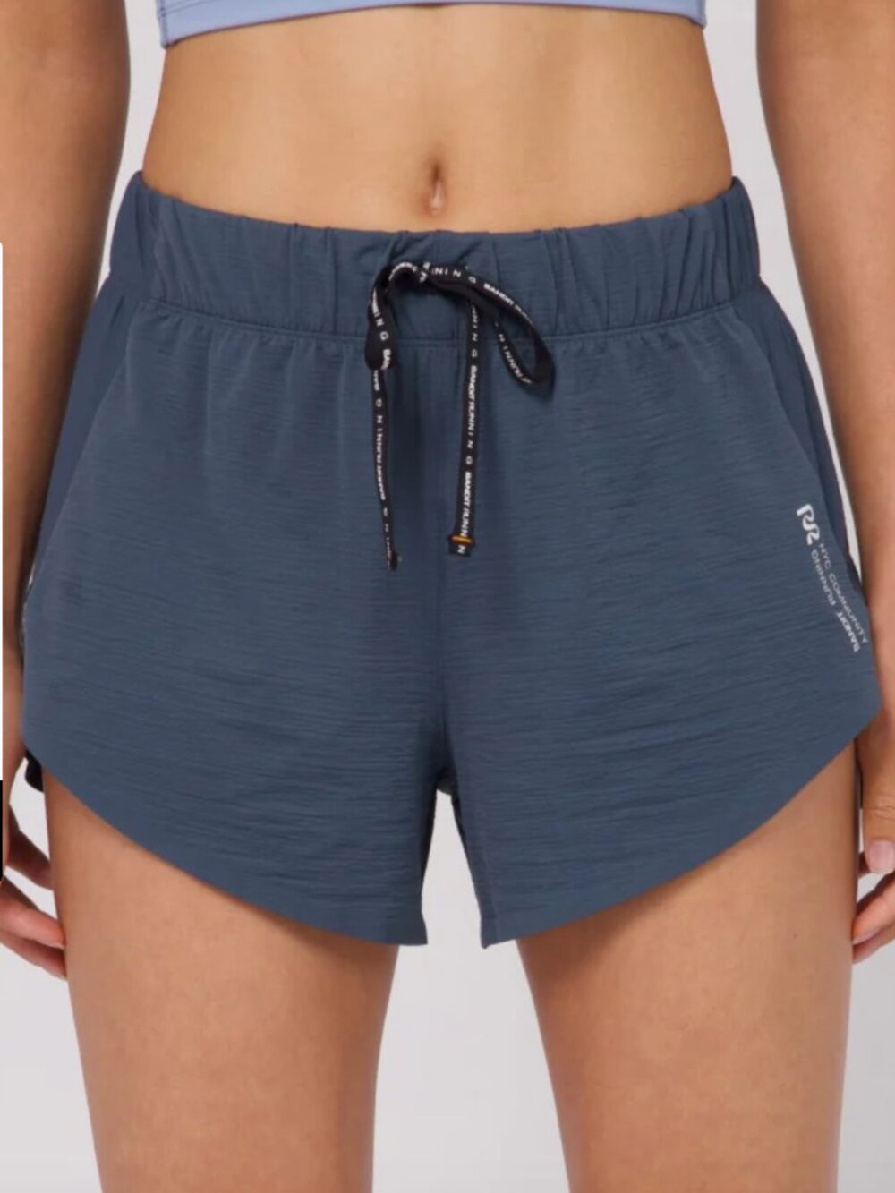 Bandit Litewave™ 4" Rush Short - Storm Grey - Size Small